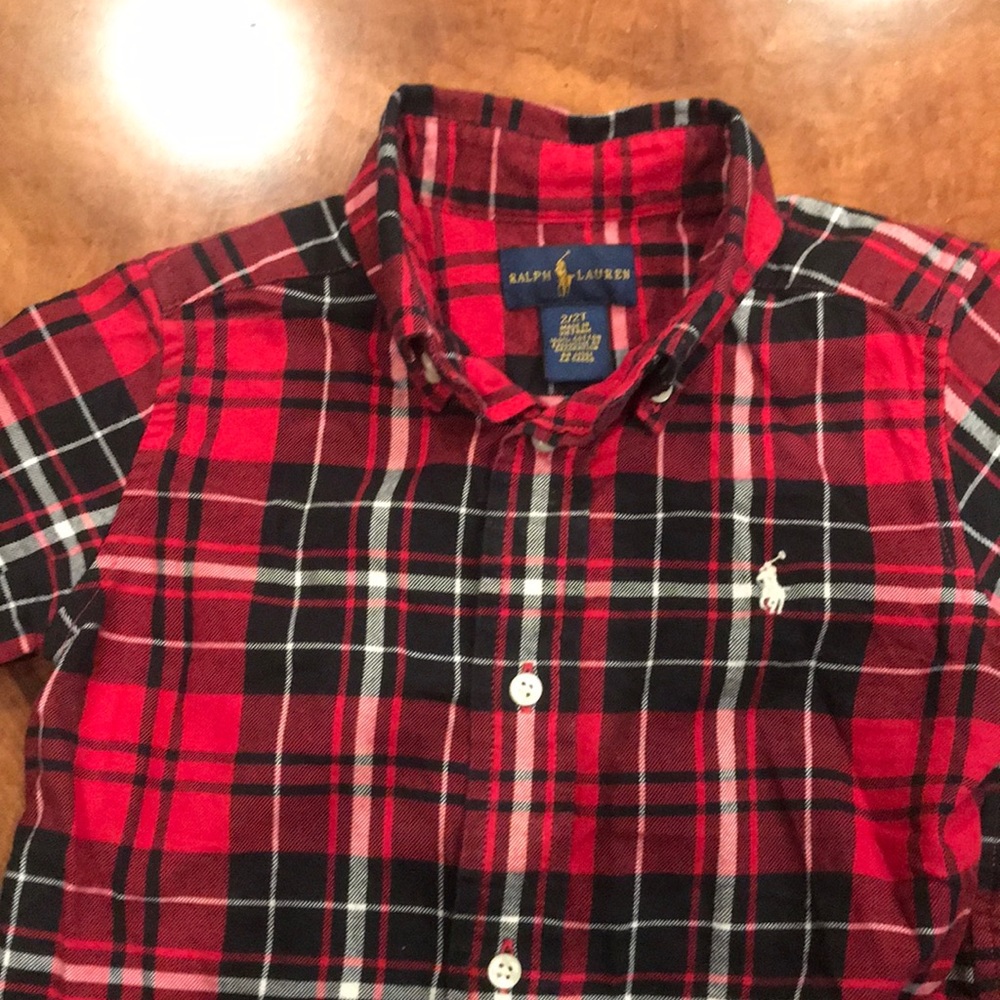 🎄Ralph Lauren Toddler Shirt